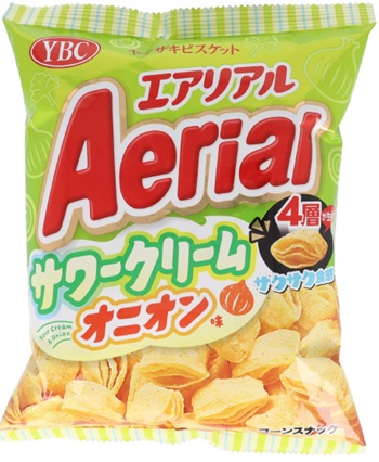 ヤマザキビスケット　エアリアル サワークリームオニオン味